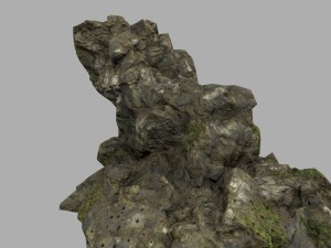 forest rocks Modelo 3D