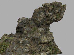 forest rocks Modelo 3D