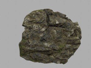 forest rocks Modelo 3D