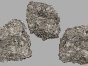 sand rocks 3D Model