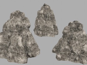 sand rocks 3D Model