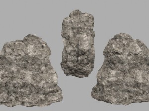 sand rocks 3D Model