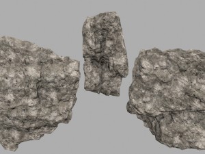 sand rocks 3D Model