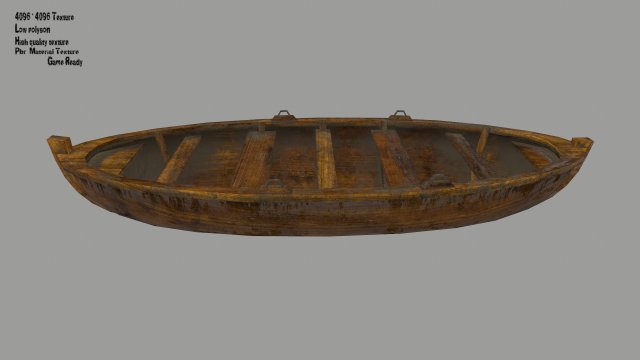 boat 3D मॉडल .c4d .max .obj .3ds .fbx .stl .blend