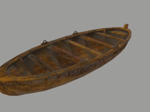 boat 3D मॉडल