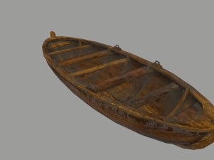 boat 3D मॉडल