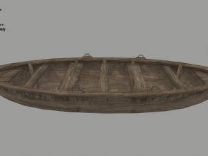 boat 3D Model