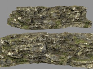mossy rocks 3D 모델