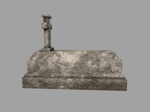 tombstone set 3D Model