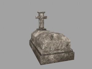 tombstone set 3D Model
