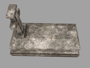 tombstone set 3D Model