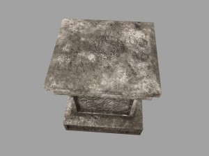 tombstone set 3D Model