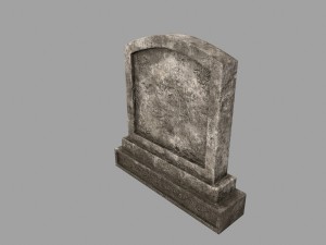 tombstone set 3D Model