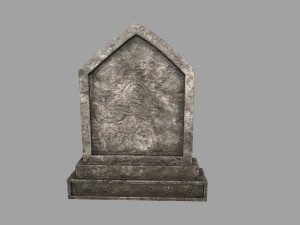 tombstone set 3D Model