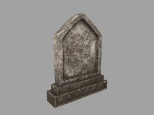 tombstone set 3D Model