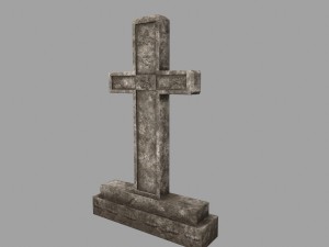tombstone set 3D Model