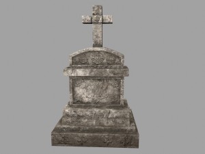 tombstone set 3D Model