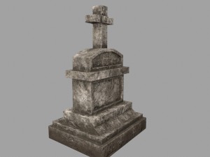 tombstone set 3D Model