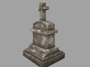 tombstone set 3D Model
