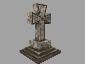 tombstone set 3D Model