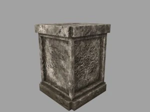 tombstone set 3D Model
