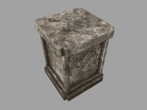 tombstone set 3D Model