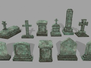 tombstone1 3D Model