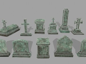 tombstone1 3D Model