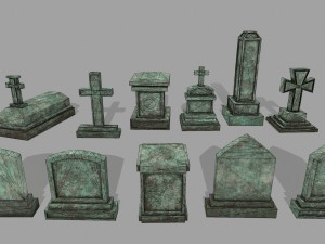 tombstone1 3D Model