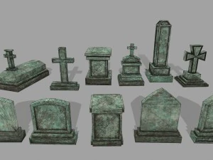 tombstone1 3D Model