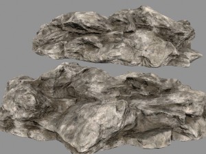 desert rocks 3D Model