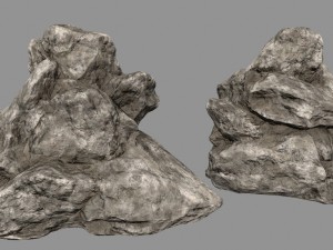 desert rocks 3D Model
