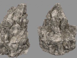 desert rocks 3D Model