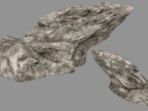 desert rocks 3D Model