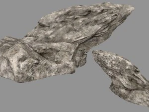 desert rocks 3D Model