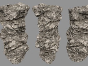 desert rocks 3D Model