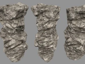 desert rocks 3D Model