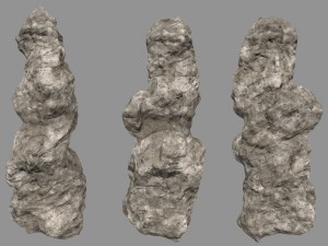 desert rocks 3D Model