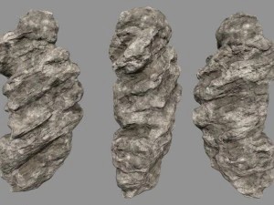 desert rocks 3D Model