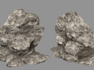 desert rocks 3D Model