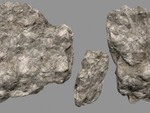 desert rocks 3D Model