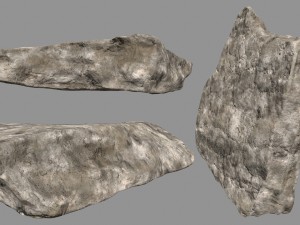 desert rocks 3D Model