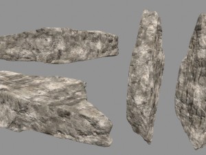 desert rocks 3D Model