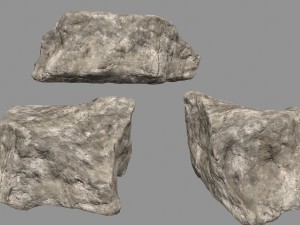 desert rocks 3D Model