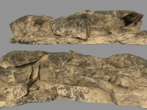 desert rocks 3D Model
