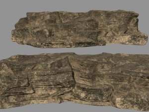 desert rocks 3D 模型