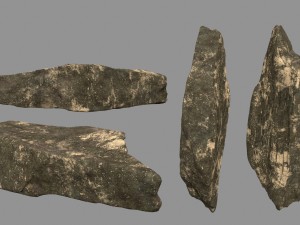 desert rocks 3D 模型