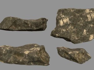 desert rocks 3D Model