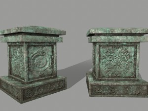 ruin set 3D Модель