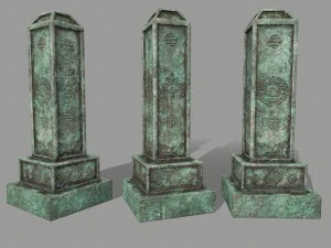 ruin set 3D Model